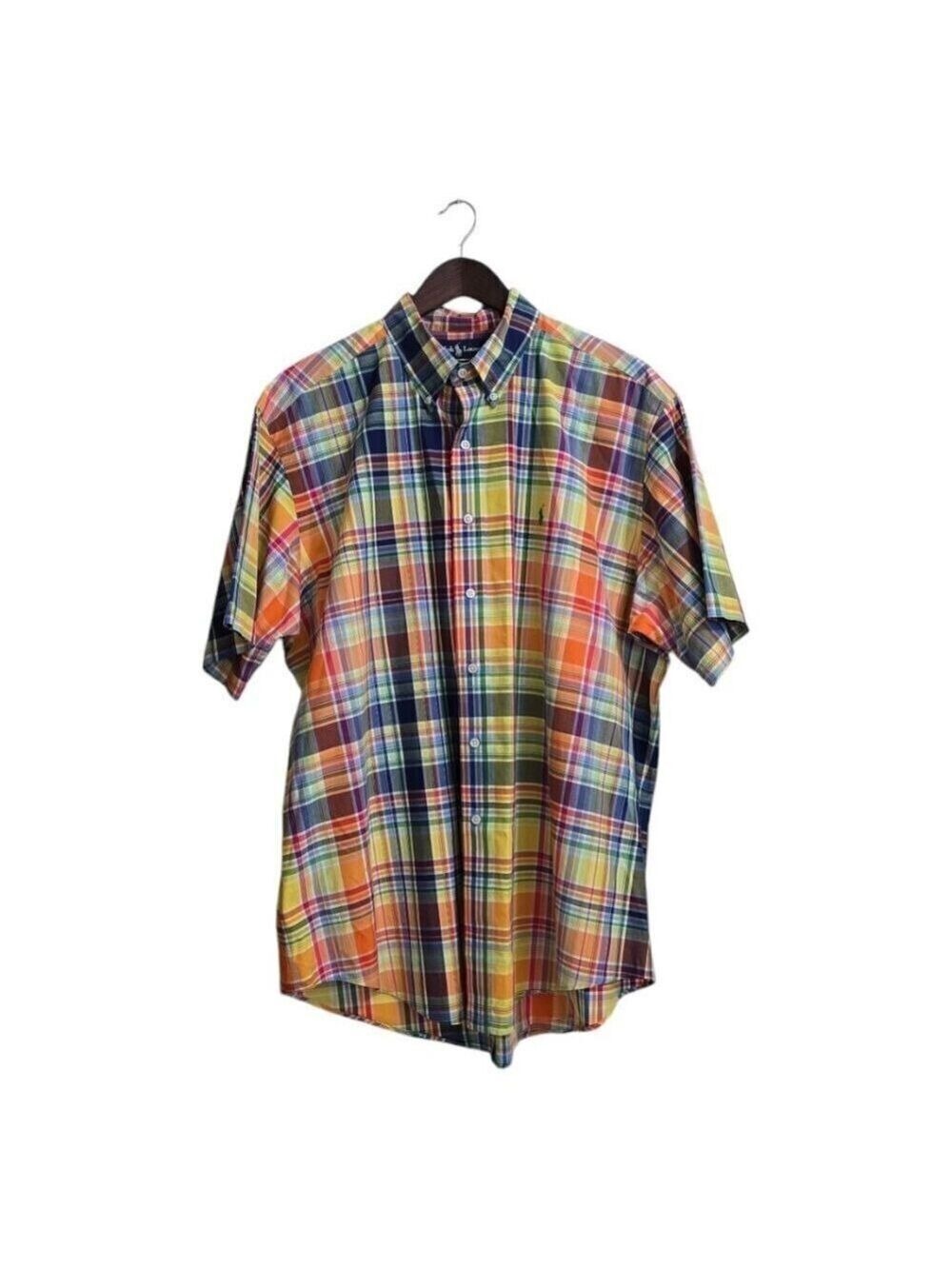Ralph Lauren Blue Label Classic Fit Casual Button Down Shirt Sz XL